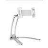 homeandgadget Home Silver Tablet 2-in-1 Desktop & Wall Pull-Up Lazy Bracket