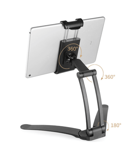 homeandgadget Home 2-in-1 Desktop & Wall Pull-Up Lazy Bracket