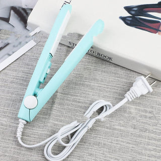 homeandgadget Home Blue / 220V US 2-In-1 Hair Curler and Straightener