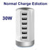 homeandgadget Home White 30W 6 Port USB Charging Station