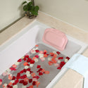 homeandgadget Home Pink 3D AirMesh Luxury Bathtub Pillow