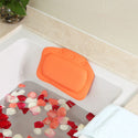homeandgadget Home Orange 3D AirMesh Luxury Bathtub Pillow