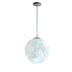 homeandgadget Home White light / 18cm 3D Hanging Moon Lamp For Home Decor