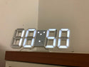homeandgadget Home White / Power plug 3D Led Digital Clock Limited Edition