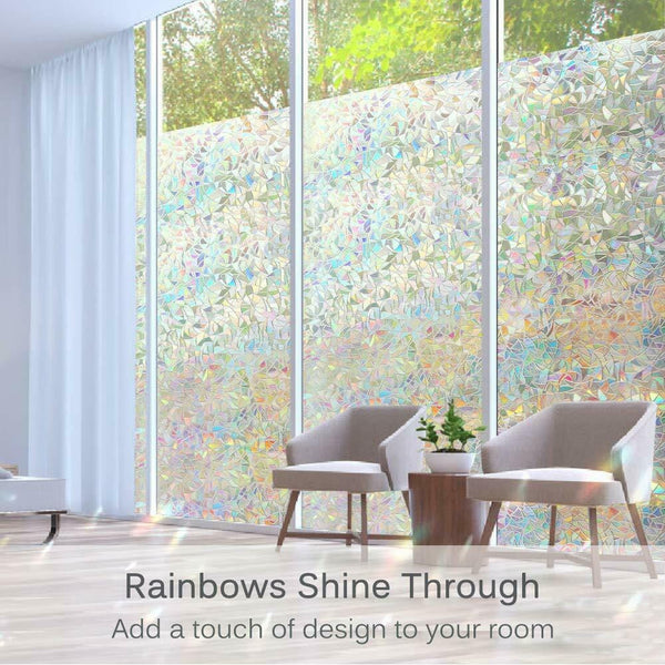 homeandgadget Home 3D Rainbow Window Film