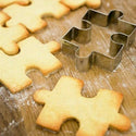 homeandgadget Home 4 Pcs Puzzle Piece Shaped Cookie Cutter