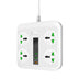 homeandgadget Home White / EU 4 Port USB and Universal Outlet Charging Station