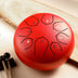 homeandgadget Home Red 8-Tune Steel Tongue Drum & Hang Drum