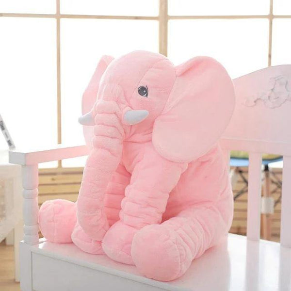 homeandgadget Pink Adorable Elephant Plush Toy Pillow