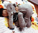 homeandgadget Adorable Elephant Plush Toy Pillow