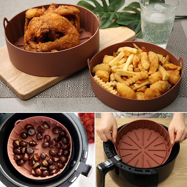 homeandgadget Home Air Fryer Silicone Pot