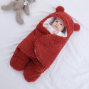 homeandgadget Home WineRed / 3M Baby Teddy Blanket