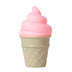 homeandgadget Home Ice cream pink Battery Powered Ice Cream Cone Night Lamp