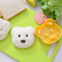 homeandgadget Home Bear Shaped Sandwich Bread Cutter