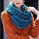 homeandgadget Cable Knit Infinity Scarf