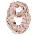 homeandgadget Cable Knit Infinity Scarf