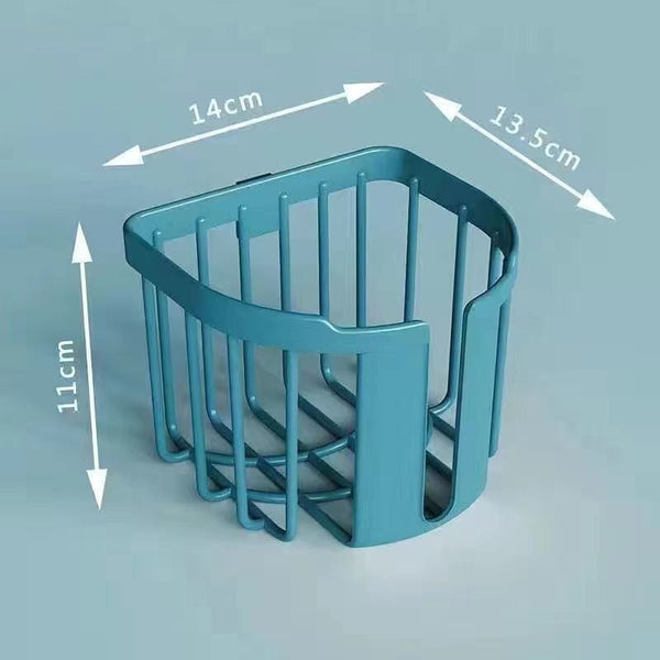 homeandgadget Home Blue Cage Toilet Paper Holder