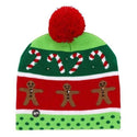 homeandgadget Christmas LED Beanie Hats
