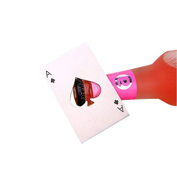 homeandgadget Home Cool Playing Card Bottle Opener