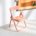 homeandgadget Home Pink Creative Mini Folding Small Chair Phone Holder