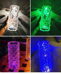 homeandgadget Home Colorful Crystal Color Changing Touch Operated + Remote Control Lamp