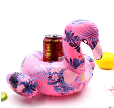 homeandgadget Home Color Flamingo Cute Pool/Beach Cup Holders