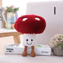 homeandgadget Home Red / L Cute Stuffed Mushroom Plush Toy For Kids & Adults