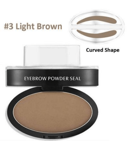 homeandgadget Home Light brown curved Deluxe BrowPro Stamp Set