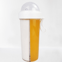 homeandgadget Home White / 600ml DualTastes Dual Drink Water Bottle