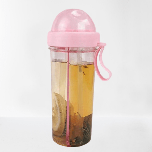 homeandgadget Home Pink / 420ml DualTastes Dual Drink Water Bottle
