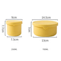 homeandgadget Home Yellow / 700ml Eco-Friendly Silicone Bowl Lunch Box