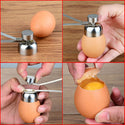homeandgadget Home Egg Shell Cutter Opener For Hard Boiled & Raw Eggs