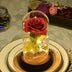 homeandgadget Red Enchanted Rose Flower Lamp