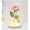 homeandgadget Pink Enchanted Rose Flower Lamp