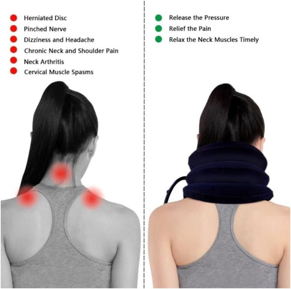 homeandgadget Home Expandable Pain-Relief Neck Pillow Collar