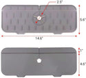 homeandgadget Home Grey Faucet Guard Kitchen Mat for Kitchen Sinks