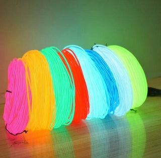 homeandgadget Home Red / 5M Flexible Multi-Colored Neon Wire LED Lights