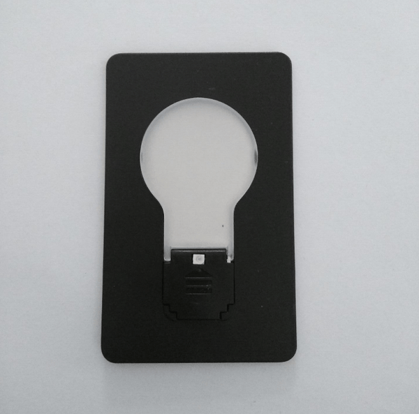 homeandgadget Home Black Foldable LED Pocket Lamp