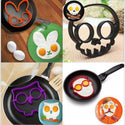 homeandgadget Home Food Grade Silicone Egg Frying Mold