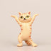 homeandgadget Home Orange cat Funny Sassy Dancing Cat Airpod Holder