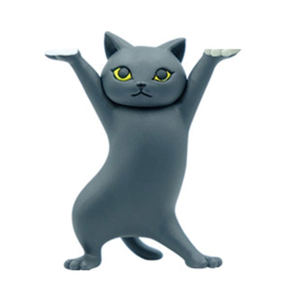 homeandgadget Home Blue cat Funny Sassy Dancing Cat Airpod Holder