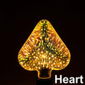homeandgadget Home Heart Galaxy Light Bulb