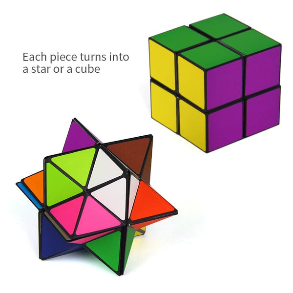 homeandgadget Home Geometric Star Cube Fidget Toy