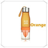 homeandgadget 650ML / Orange H2O Fruit Infusion Water Bottle