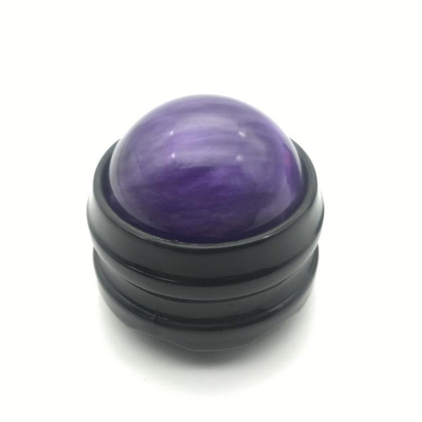 homeandgadget Home Purple Handheld Body Massage Roller Ball