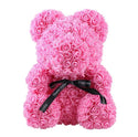 homeandgadget Pink Handmade Teddy Bear Rose
