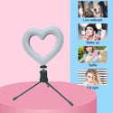 homeandgadget Home Heart Ring Light For Pro-Photography & Live Streaming