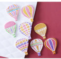 homeandgadget Home Hot Air Balloon Cookies Cutter Moulds With Plunger