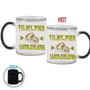 homeandgadget wife Husband & Wife Color Changing Mugs