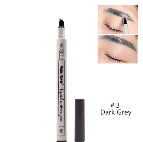 homeandgadget Dark grey Kiss Beauty Waterproof Microblading Pen